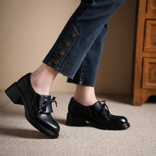 Luxurious Handcrafted Leather Women's Shoes(Egupai8883173)