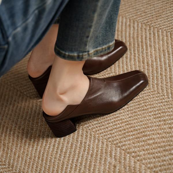 Elegant Handcrafted Leather Women's Shoes - Luxurious Quality(Egupai8883160)