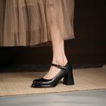 Elegant Luxury Handcrafted Genuine Leather Women's Shoes(Egupai8883170)