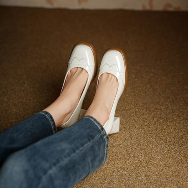 Elegant Luxury Handmade Leather Women's Shoes with Exquisite Craftsmanship(Egupai8883168)