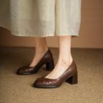 Handcrafted Luxury Leather Women's Shoes: Exquisite Craftsmanship & Timeless Elegance(Egupai8883176)