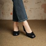 Handcrafted Luxury Leather Women's Shoes: Exquisite Craftsmanship & Timeless Elegance(Egupai8883176)