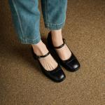 Elegant Handcrafted Leather Women's Shoes - Luxury Quality(Egupai8883177)