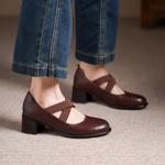 Luxurious Handcrafted Leather Women's Shoes: Unmatched Elegance and Quality(Egupai8883180)