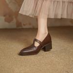 Handcrafted Luxury Leather Women's Shoes: Elegance in Every Stitch(Egupai8882817)
