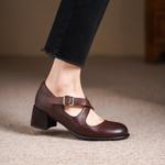 Luxurious Handmade Genuine Leather Women's Shoes with Artisan Craftsmanship(Egupai8883182)