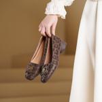 Luxurious Handcrafted Leather Women's Shoes(Egupai8888月-69)