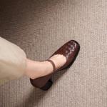 Exquisite Handmade Leather Women's Shoes: Luxury Style & Craftsmanship(Egupai8883189)