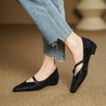 Luxurious Handcrafted Genuine Leather Women’s Shoes: Elegance in Every Step(Egupai8888月-93)