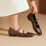 Luxurious Handmade Leather Women's Shoes – Exquisite Craftsmanship(Egupai8883126)