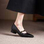 Exquisite Handmade Leather Women's Shoes for Elegant Luxury(Egupai8883183)