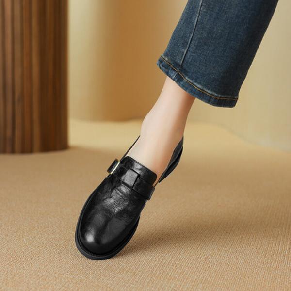Luxurious Handmade Genuine Leather Women's Shoes: Exquisite Craftsmanship & Elegance(Egupai8881月-33)