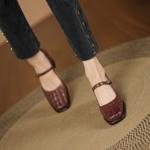 Elegant Handcrafted Leather Women's Shoes: Luxury Artistry Unveiled(Egupai8881月-89)