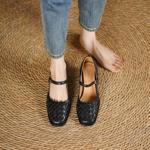 Elegant Handcrafted Leather Women's Shoes: Luxury Artistry Unveiled(Egupai8881月-89)