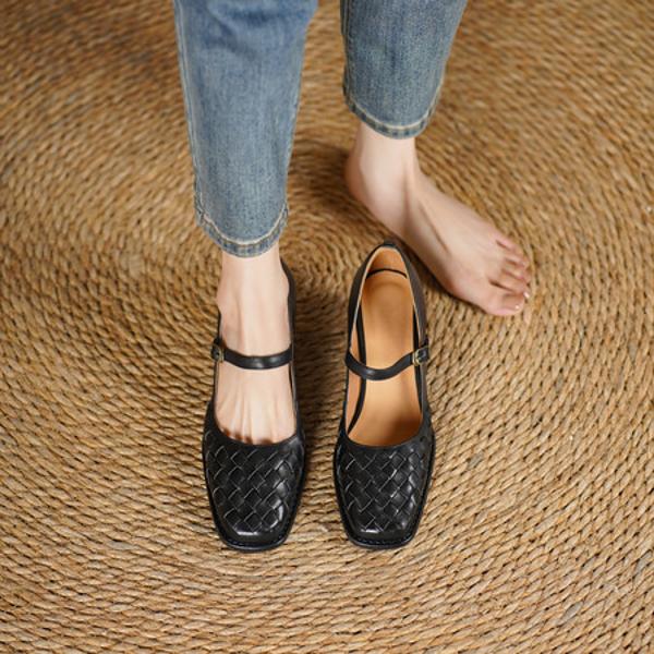 Elegant Handcrafted Leather Women's Shoes: Luxury Artistry Unveiled(Egupai8881月-89)