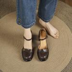 Exquisite Handmade Leather Women’s Shoes: Elegance Meets Luxury Craftsmanship(Egupai8883207)