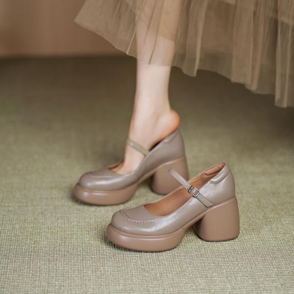 Handcrafted Leather Women's Shoes: Luxurious Elegance Unveiled(Egupai8883228)
