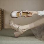 Elevate Your Elegance with Handcrafted Luxurious Leather Heels(Egupai8883229)