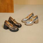 Exquisite Handmade Leather Women's Shoes - Luxury Craftsmanship(Egupai8883230)