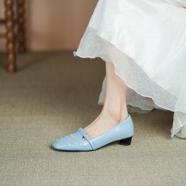 Handcrafted Luxury Leather Women's Shoes: Elegance in Every Stitch(Egupai8883209)