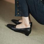 Handcrafted Luxury Leather Women's Shoes: Elegance in Every Stitch(Egupai8883209)
