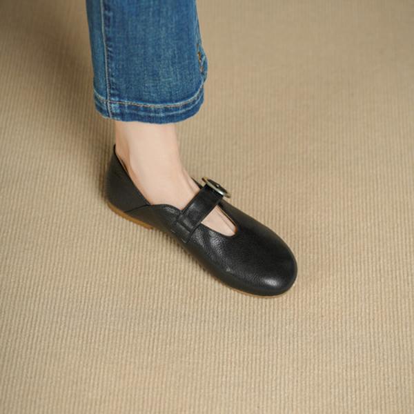 Luxury Handmade Leather Women's Shoes with Elegant Craftsmanship(Egupai8883231)