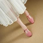 Luxury Handcrafted Genuine Leather Women's Shoes - Exquisite Craftsmanship(Egupai8883258)