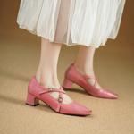 Exquisite Handmade Leather Women's Shoes: Luxury Craftsmanship and Timeless Elegance(Egupai8883259)