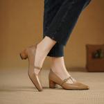 Exquisite Handcrafted Leather Women's Shoes: Luxury, Quality, and Elegance Combined(Egupai8883251)