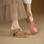 Handcrafted Luxury Leather Women's Shoes: Elegance Redefined(Egupai8883270)