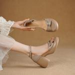 Crafted Elegance: Handcrafted Premium Leather Women's Shoes(Egupai8883280)