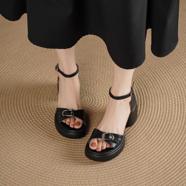 Crafted Elegance: Handcrafted Premium Leather Women's Shoes(Egupai8883280)