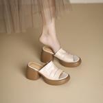 Exquisite Handmade Leather Women's Shoes: Elegance in Every Stitch(Egupai8883283)