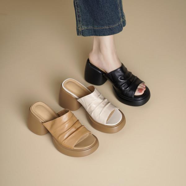 Exquisite Handmade Leather Women's Shoes: Elegance in Every Stitch(Egupai8883283)