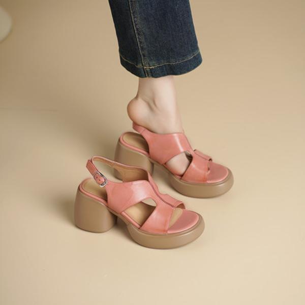 Exquisite Handcrafted Leather Women's Shoes: Elegance in Every Step(Egupai8883281)