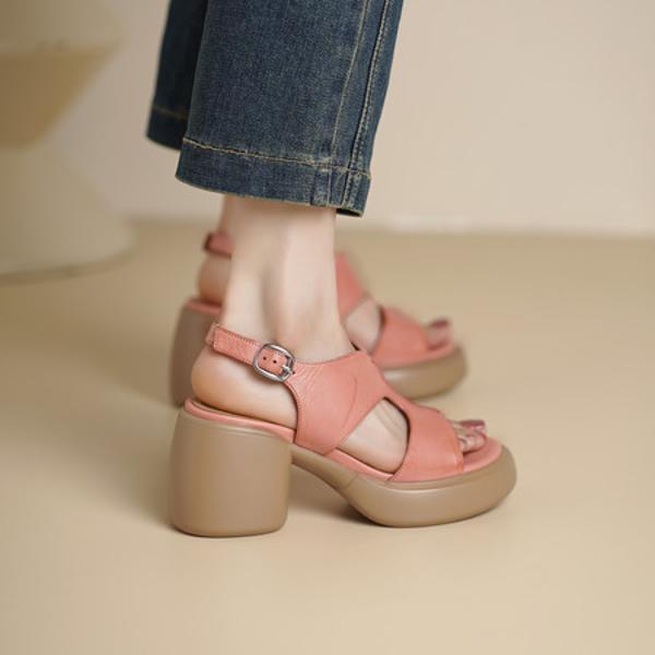 Exquisite Handcrafted Leather Women's Shoes: Elegance in Every Step(Egupai8883281)