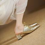 Handcrafted Luxury Leather Women's Shoes - Elegance in Every Stitch(Egupai8883295)