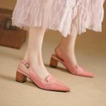 Exquisite Handcrafted Leather Women's Shoes: Luxury and Elegance Redefined(Egupai888249-8)