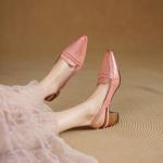 Exquisite Handcrafted Leather Women's Shoes: Luxury and Elegance Redefined(Egupai888249-8)