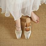 Exquisite Handcrafted Leather Women’s Shoes(Egupai8883297)