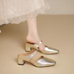 Exquisite Handcrafted Leather Women's Shoes: Luxury Meets Elegance(Egupai8883296)