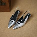 Elegant Handcrafted Genuine Leather Women's Shoes(Egupai8883305)