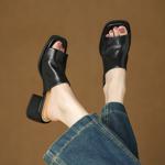 Luxury Handcrafted Leather Women's Shoes – Elegance Redefined(Egupai8883303)