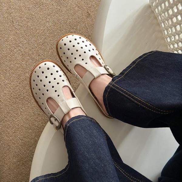 Elegant Handmade Genuine Leather Women's Shoes with Luxury Craftsmanship(Egupai8883310)