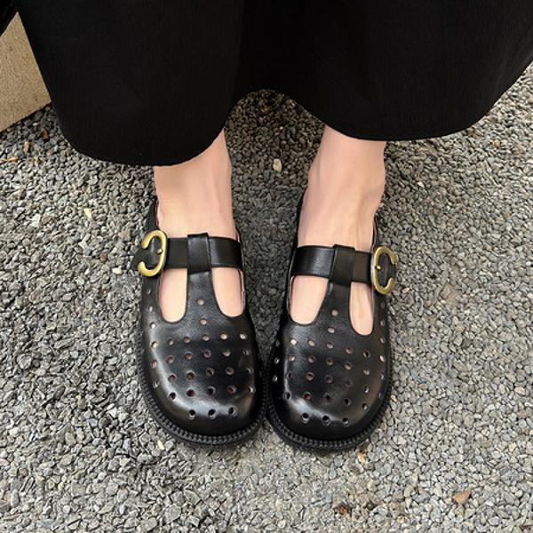 Elegant Handmade Genuine Leather Women's Shoes with Luxury Craftsmanship(Egupai8883310)