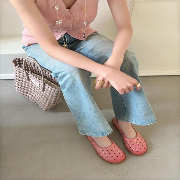 Handcrafted Genuine Leather Women's Shoes - Elegant Luxury(Egupai8883309)