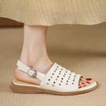 Luxury Handcrafted Genuine Leather Women's Shoes(Egupai8883312)