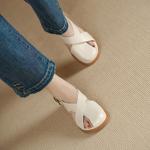 Luxurious Handcrafted Leather Women's Shoes(Egupai8883320)