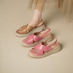 Handcrafted Genuine Leather Women's Shoes: Elegant Luxury Quality(Egupai8883331)