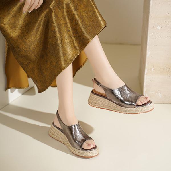 Handcrafted Luxury Leather Women’s Shoes(Egupai8883328)